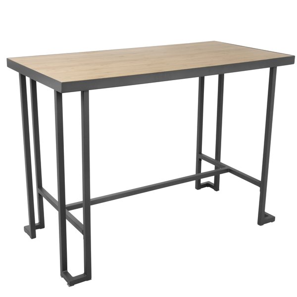 Lumisource Roman Counter Table in Grey and Natural CT-RMN GY+NA